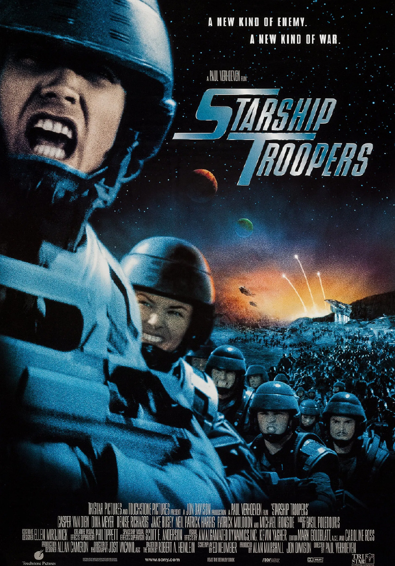 Poser pour Starship Troopers