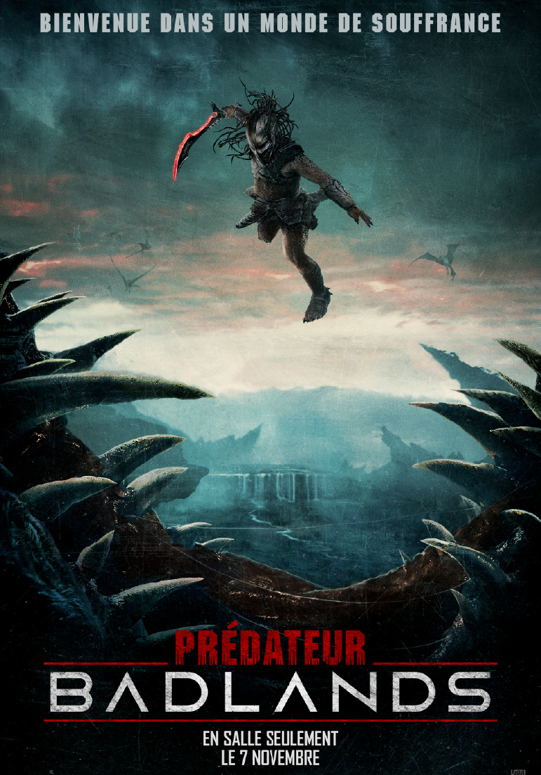Poser pour Prédateur : Badlands