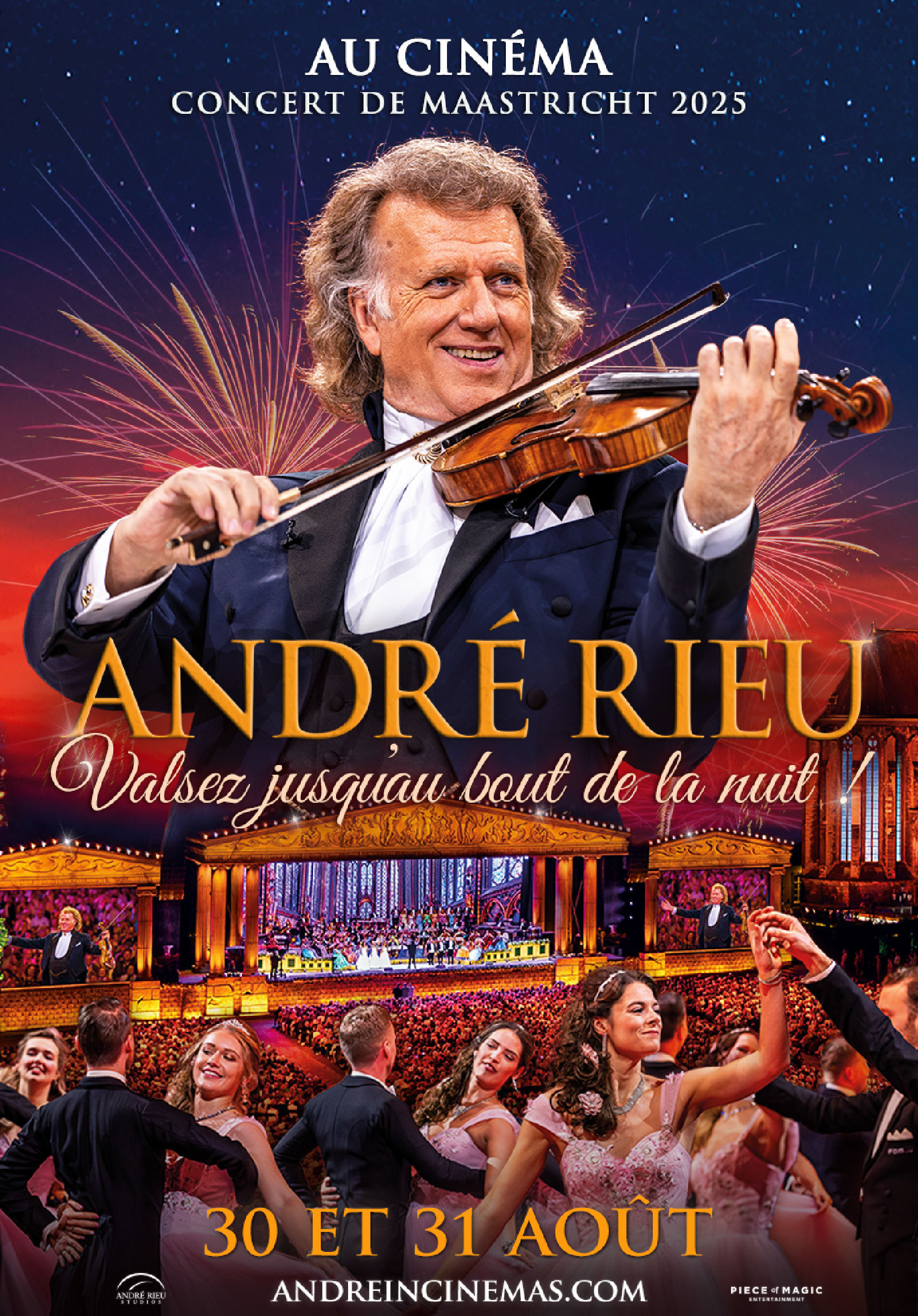 Poser pour André Rieu à Maastricht : Valsez jusqu’au bout de la nuit !